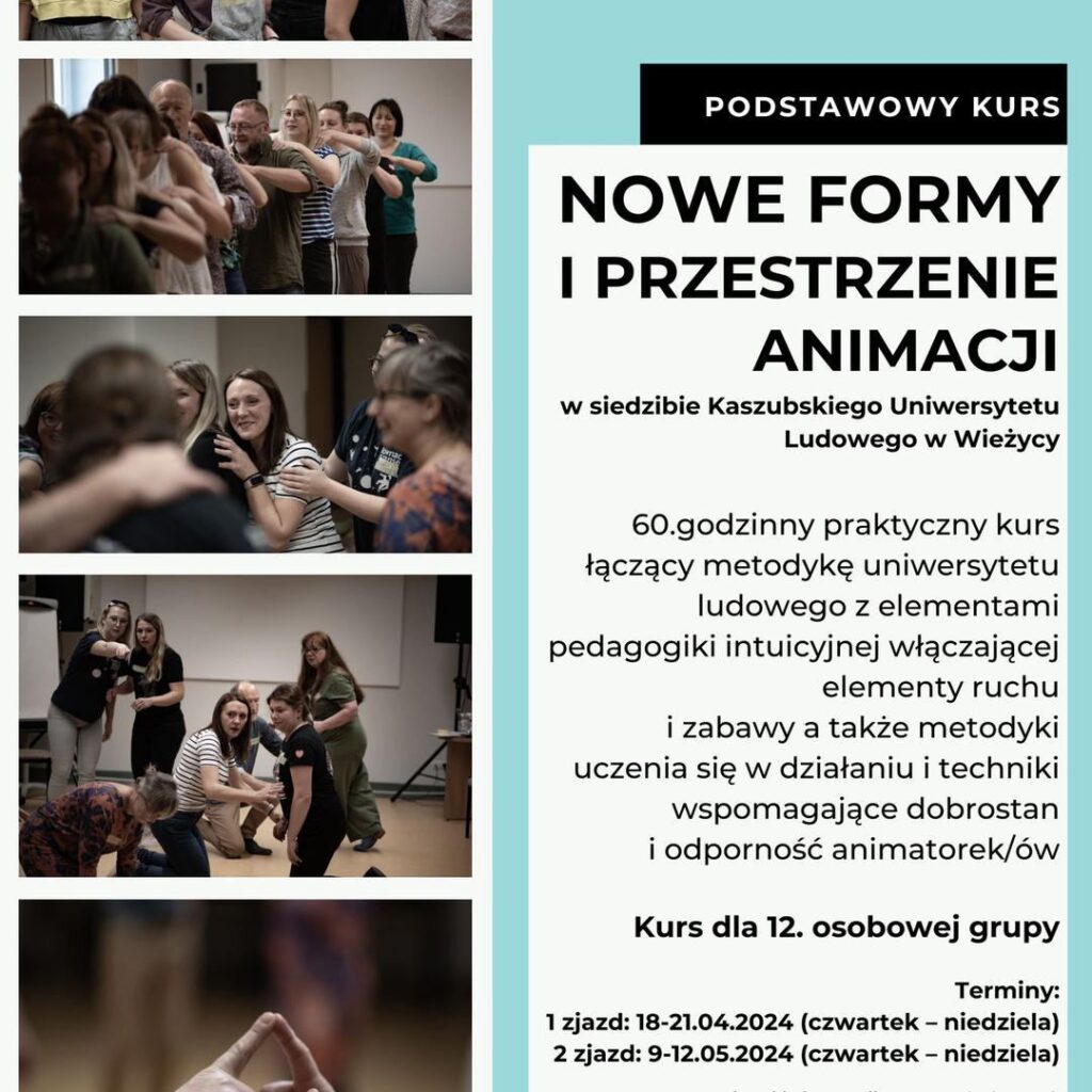 „Nowe formy i przestrzenie animacji” na Kaszubskim UL