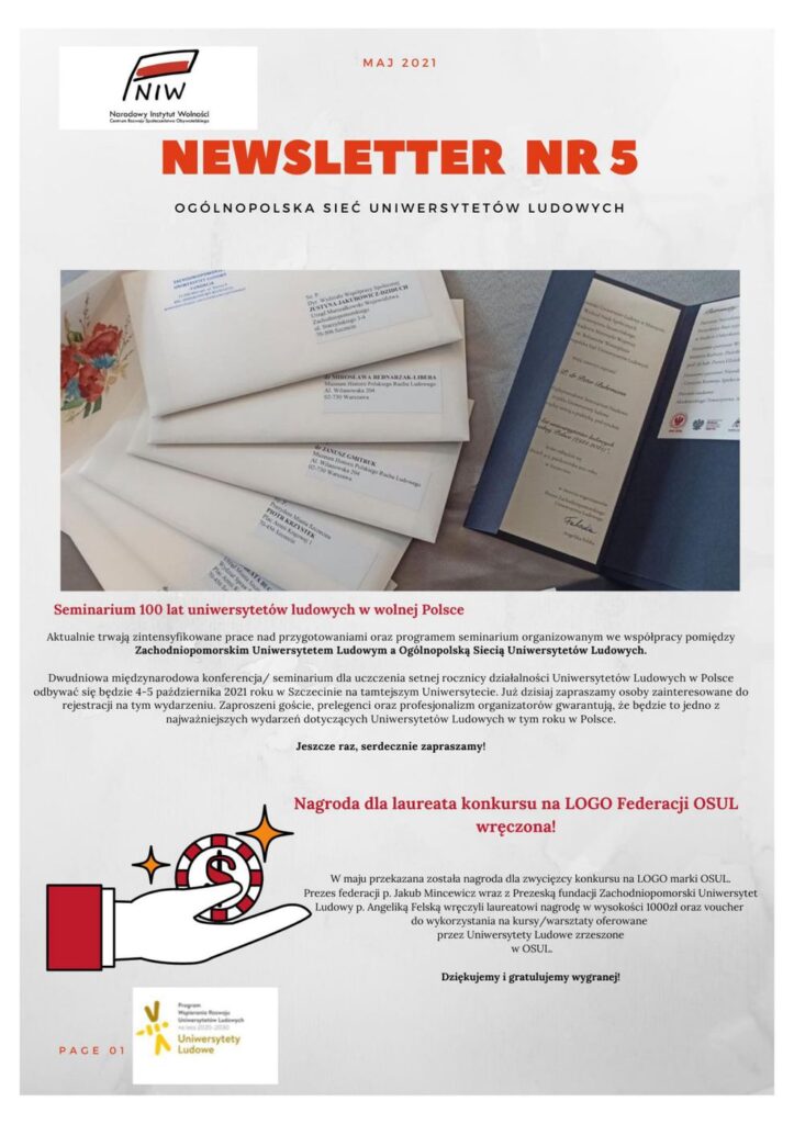 Newsletter nr 5