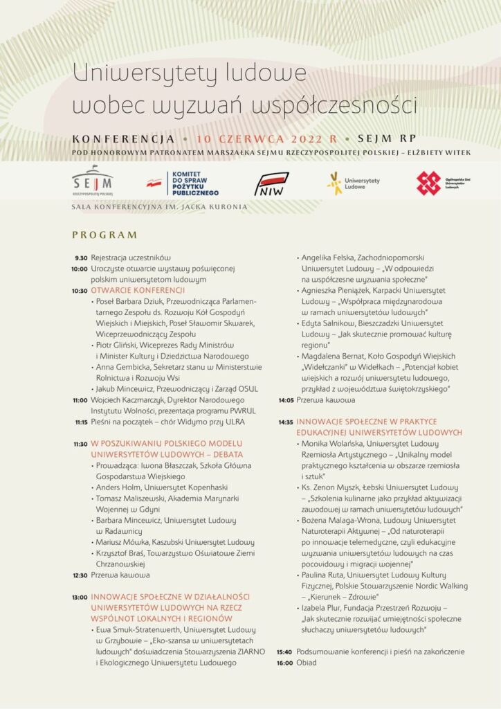Konferencja OSUL w Sejmie RP